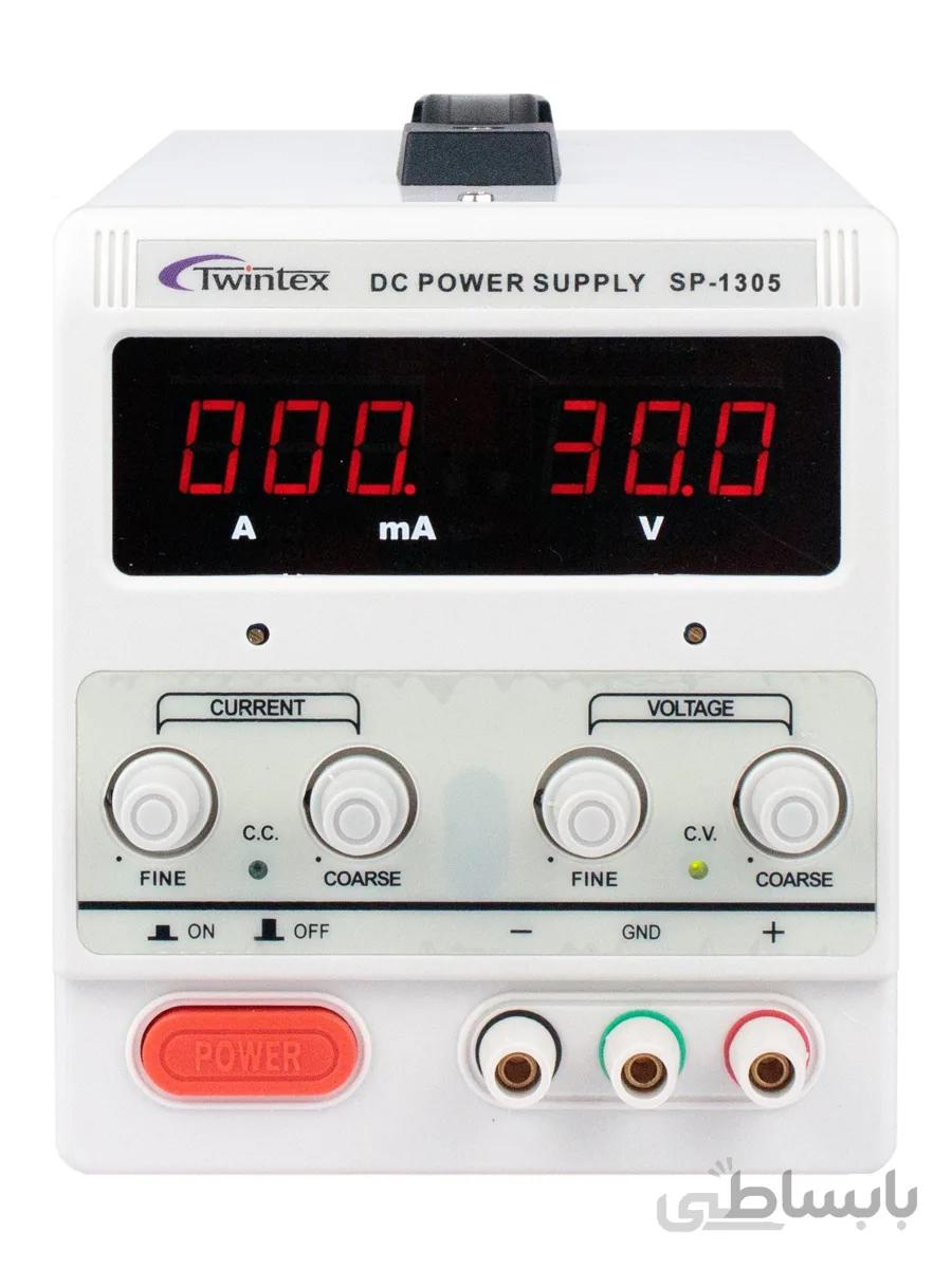 منبع تغذیه 0 تا 30 ولت 5 آمپر توینتکس Twintex مدل SP-1305D