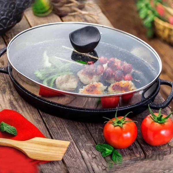 تابه بیضی 40 سانت گریل سی اند اس C&S