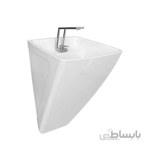 روشویی نیم پایه چینی کرد ورونیا