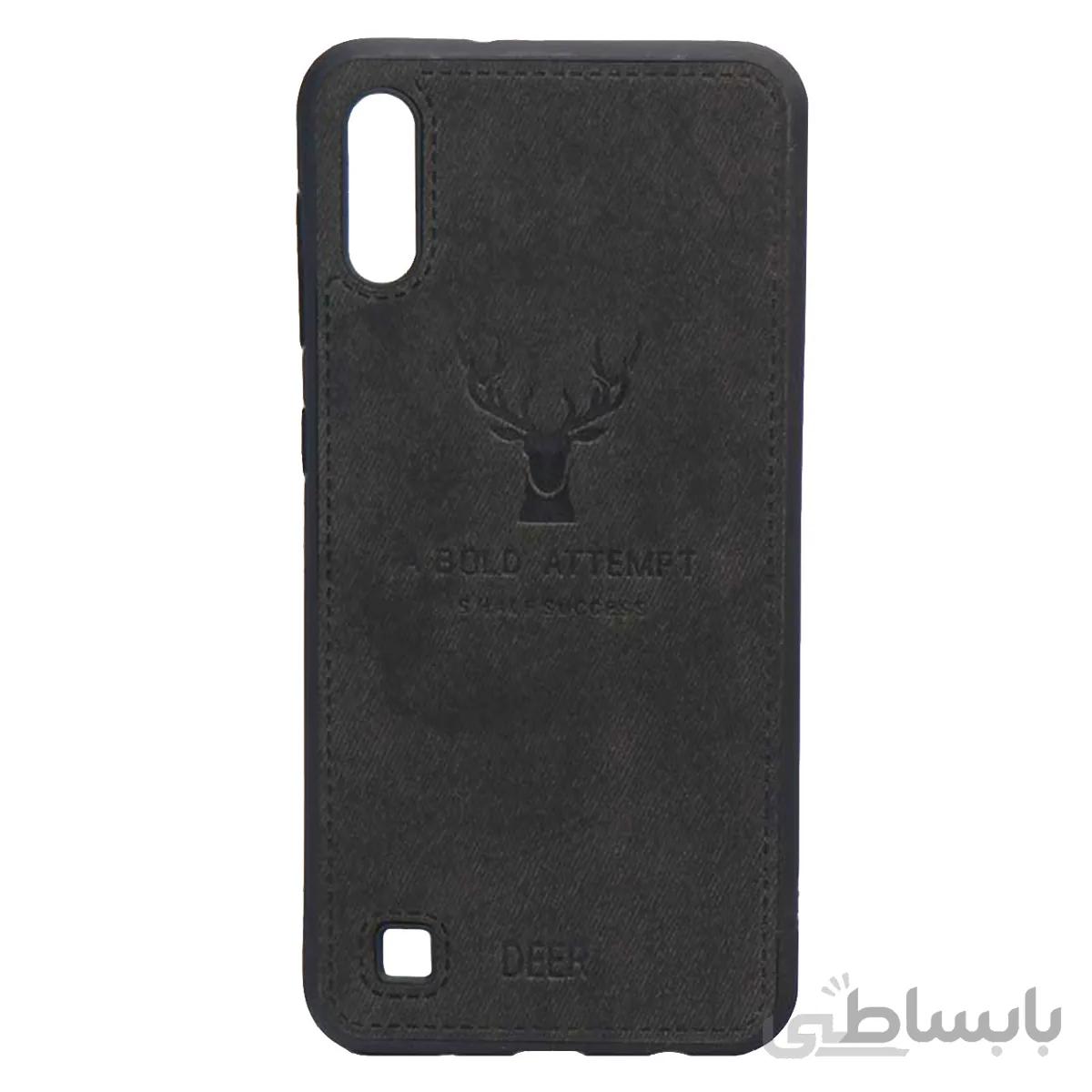 قاب چرمی طرح گوزن مناسب samsung a10
