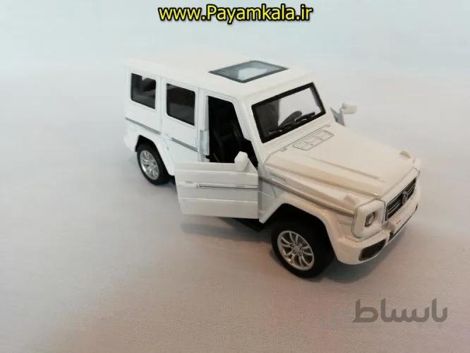 ماشین فلزی مرسدس بنز جی کلاس (HT11-4A) سفید