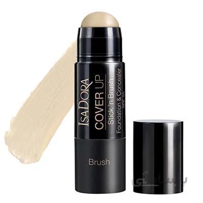 کرم پودر و کانسیلر استیکی SPF30 ایزادورا ۰۱ / Isadora Cover Up & Concealer SPF30