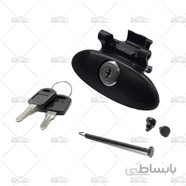 دستگيره درب داشبورد قفل دار پژو 206 مشکی