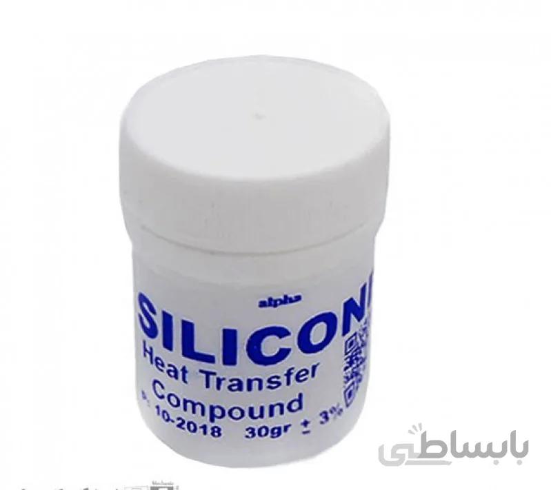 خمیر سیلیکون 30gr مارک alpha