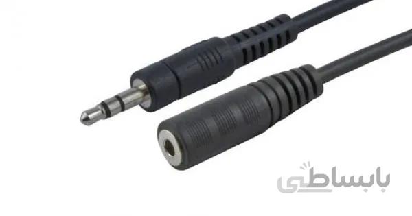 کابل افزایش طول صدا 1.5 متری ا AUX 3.5 jack avamiaf