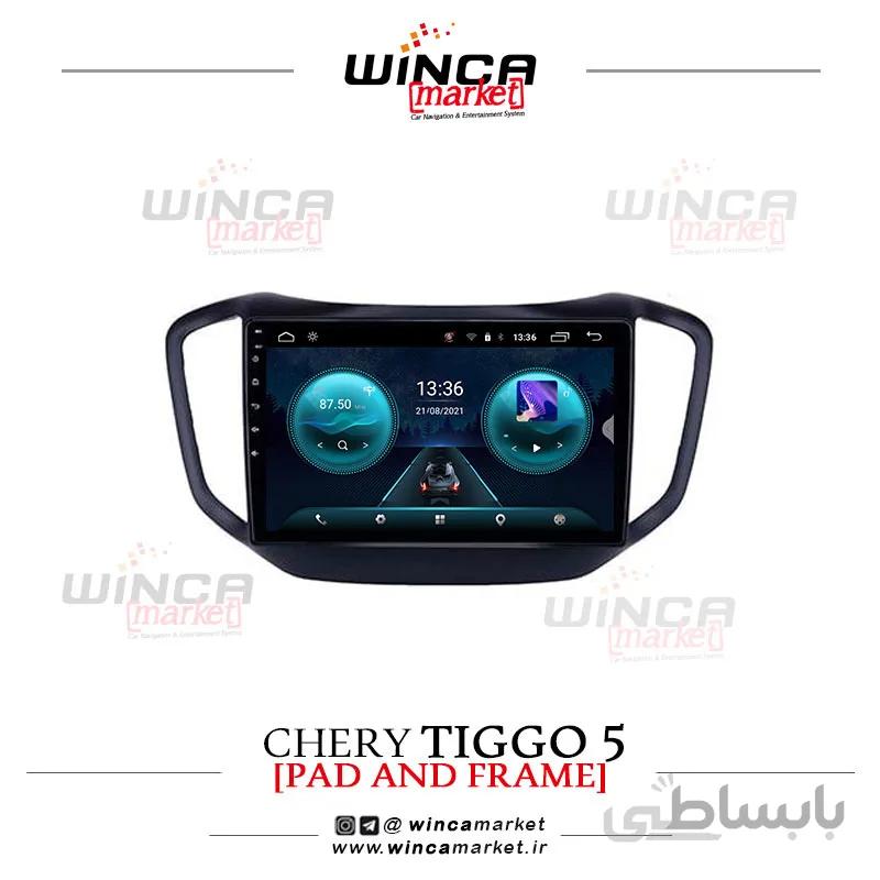 مانیتور فابریک اندروید چری تیگو 5 سری اس S400 پلاس وینکا WINCA مدل RS856