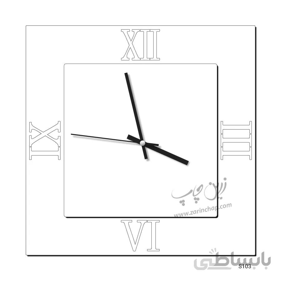 چاپ بر روی ساعت مدل S103