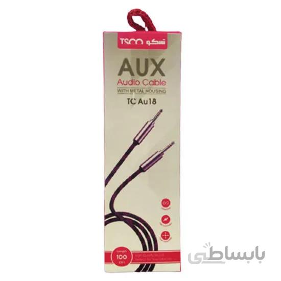 کابل AUX تسکو مدل TC AU18 طول 1 متر