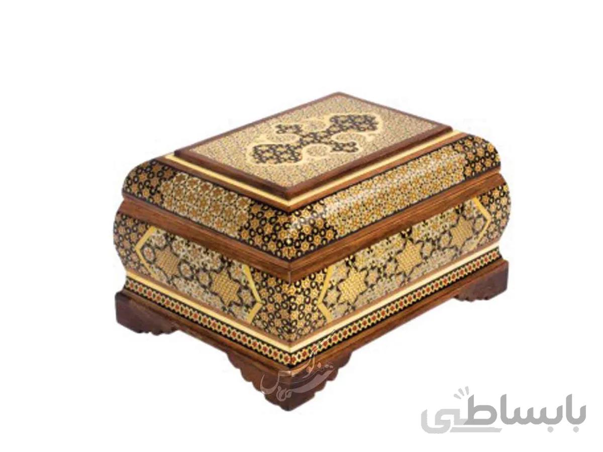 جعبه جواهرات خاتم اعلا مدل حورا
