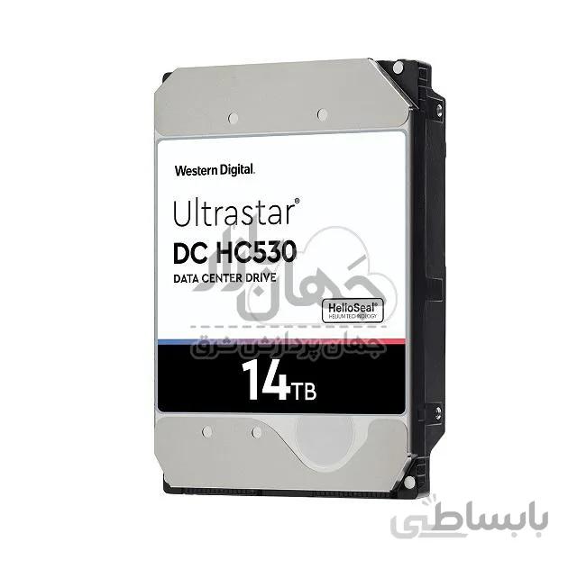 هارددیسک اینترنال وسترن دیجیتال Ultrastar DC HC530 سری گلد ظرفیت 14 ترابایت ا (goldWestern Digital 14TB Ultrastar DC HC530 SATA)