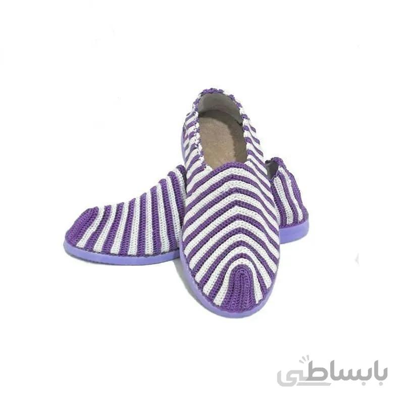 گیوه ابری دو رنگ کد ros-10