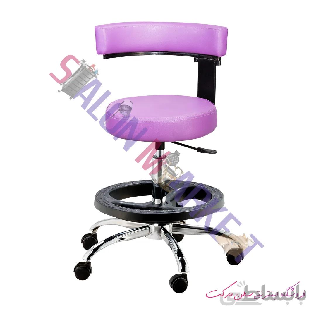 صندلی تابوره آرایشگاهی صنعت نواز مدل SN-3268