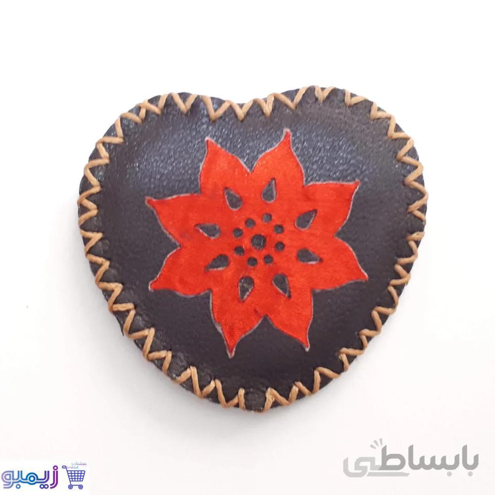 آینه جیبی طرح قلب