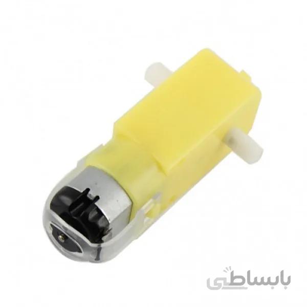 موتور گیربکس دار دو طرفه 6 3 ولتی Igear motor DC
