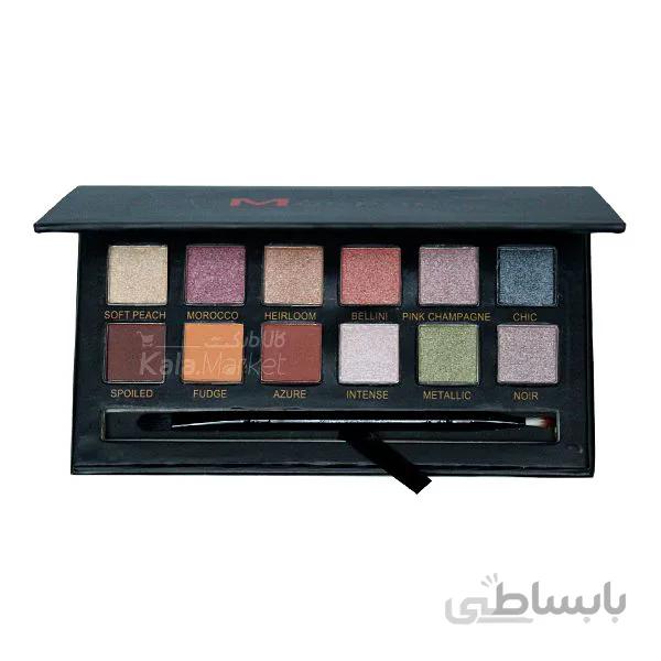 پالت سایه شاین و مات مورف (MORPHE 12 Colors Eyeshadow Palette)