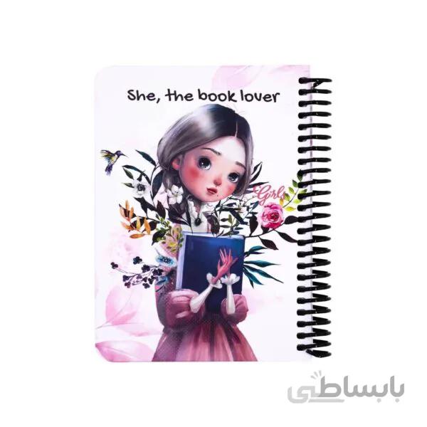 دفتر یادداشت دات نوت طرح دختران Girls سایز A6 کد 02