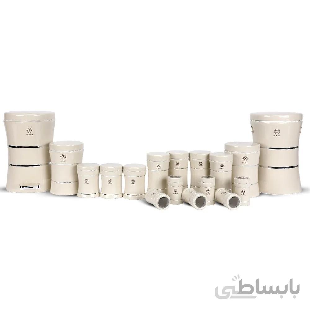 سرویس جهیزیه 17 پارچه اورانوس مدل کلاسیک