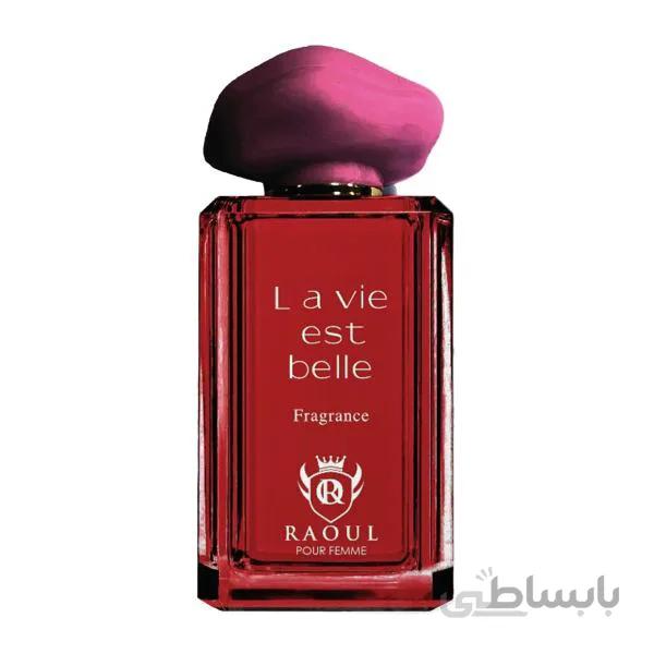 ادکلن زنانه رایول مدل raoul la vie est belle حجم 100 ml