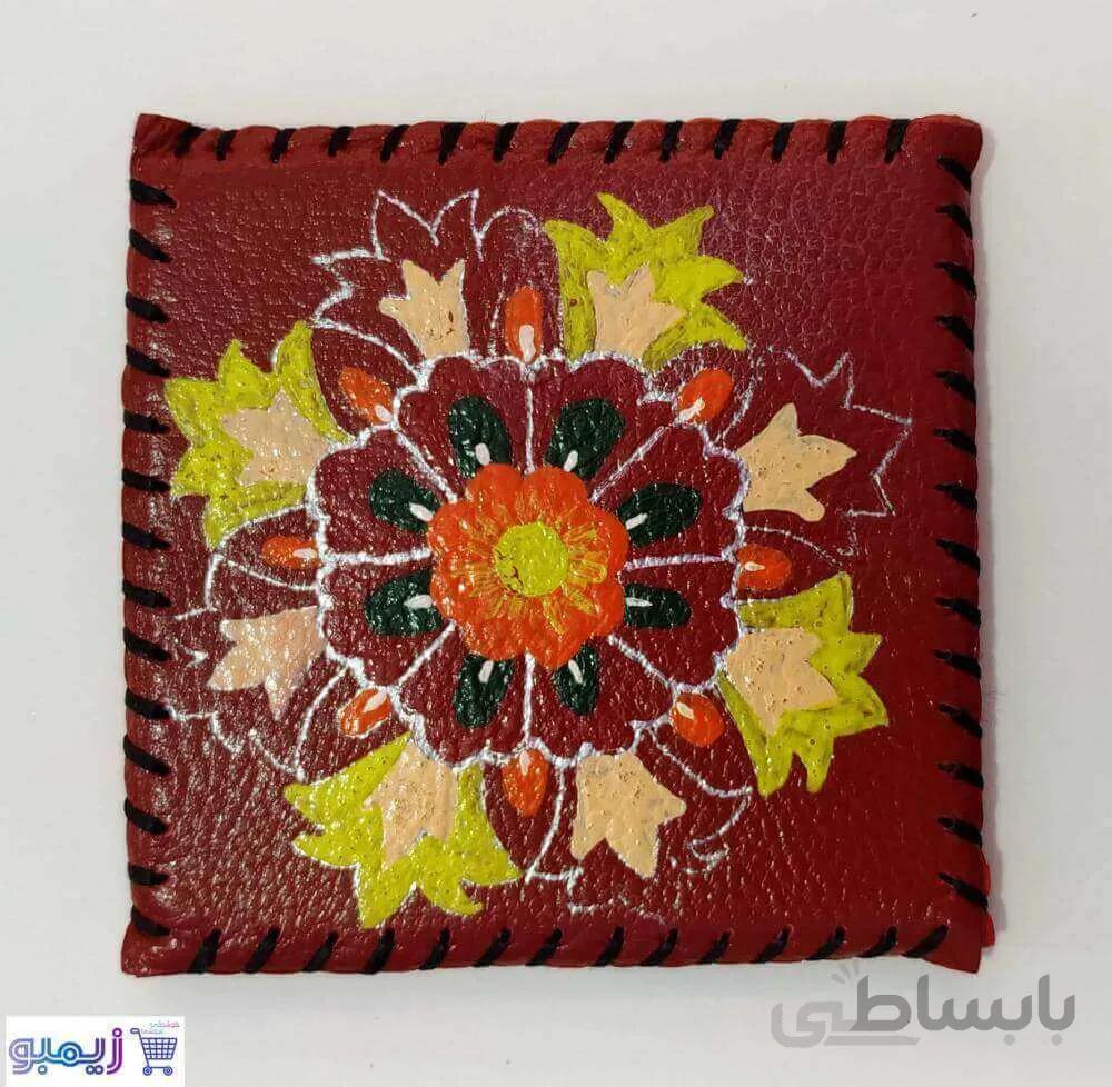 آینه جیبی چرمی