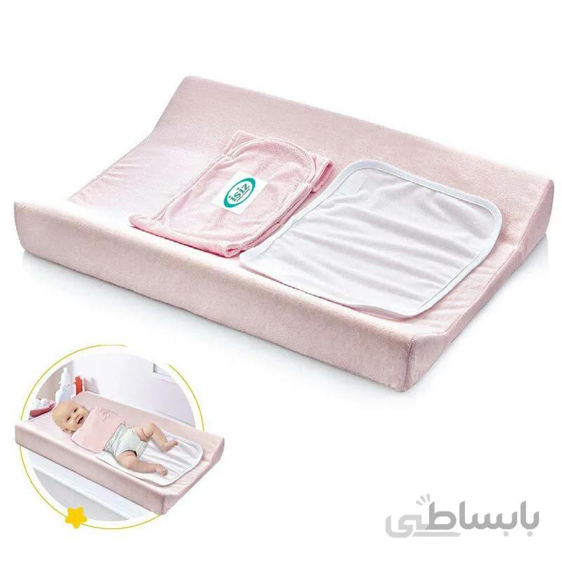 تشک تعویض لبه دار صورتی ایس ایز isiz