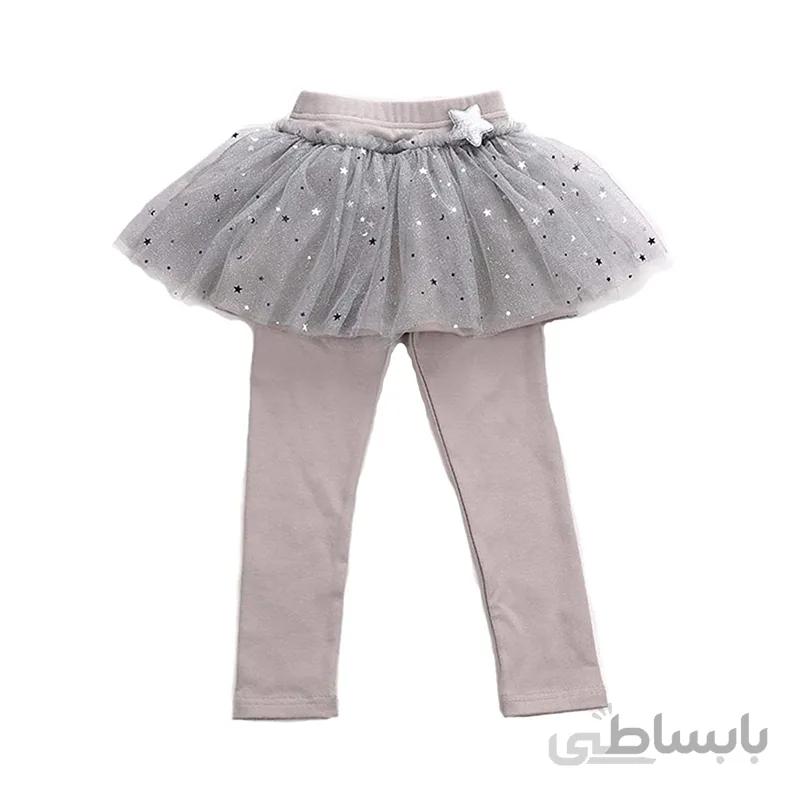 شلوار بچه گانه دخترانه دامن دار