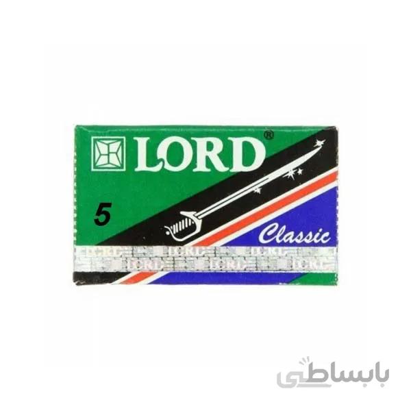 تیغ یدک لرد مدل classic بسته 5 عددی