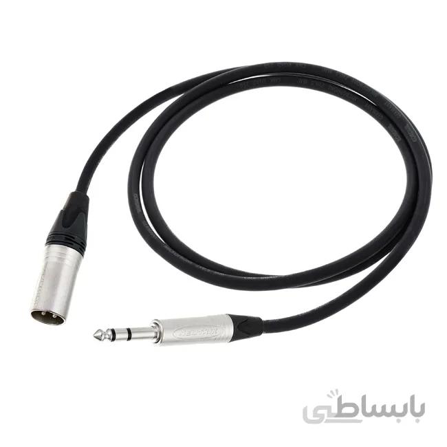 کابل اسپیکر مانیتورینگ کوردیال کنون به بنون استریو نوتریک مدل XLR M - TRS M ا Cordial Neutrik XLR M - TRS M