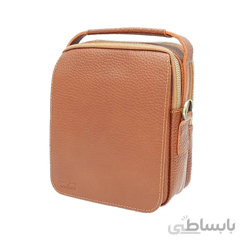 کیف دوشی چرم طبیعی آروین چرم کد AR-149
