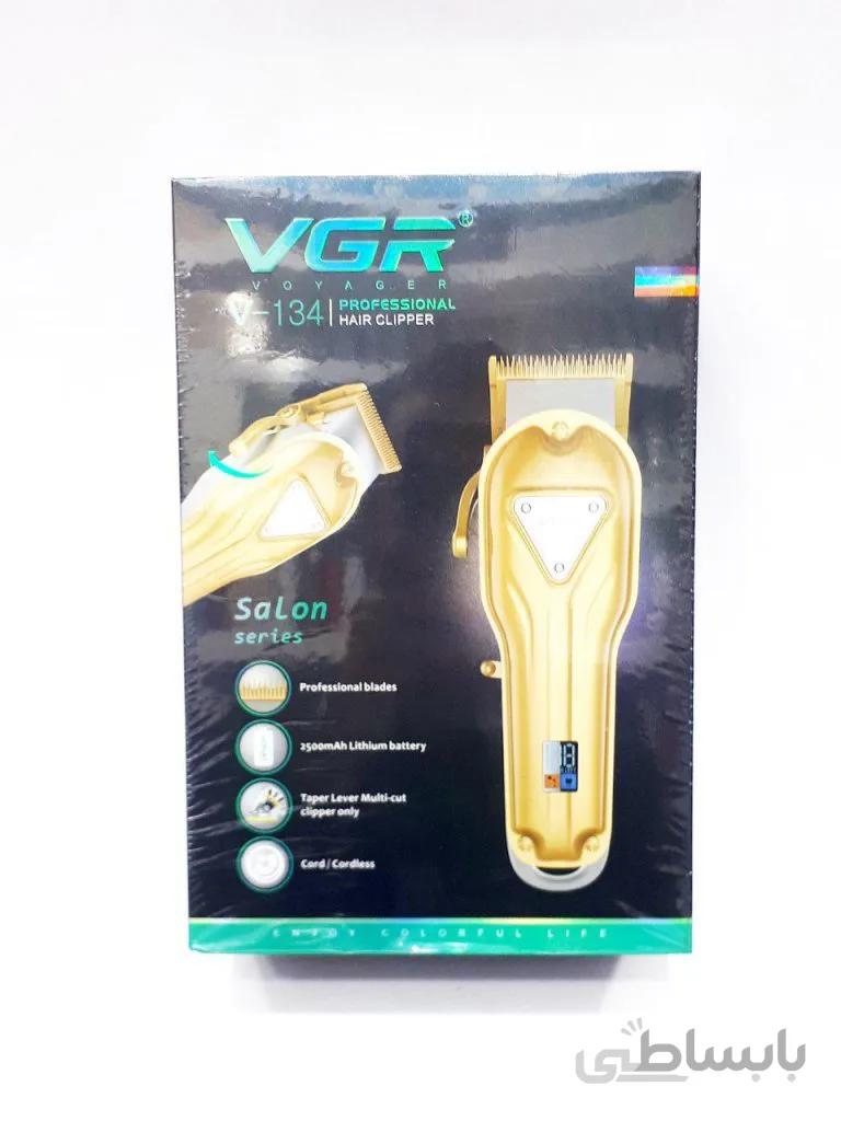 ماشین اصلاح موی سر و صورت وی جی ار مدل V-134