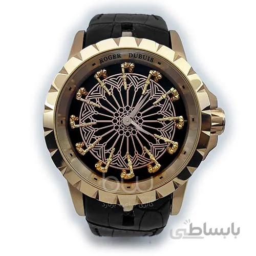 ساعت راجر دابیوس مدل شوالیه رزگلد | ROGER DUBUIS