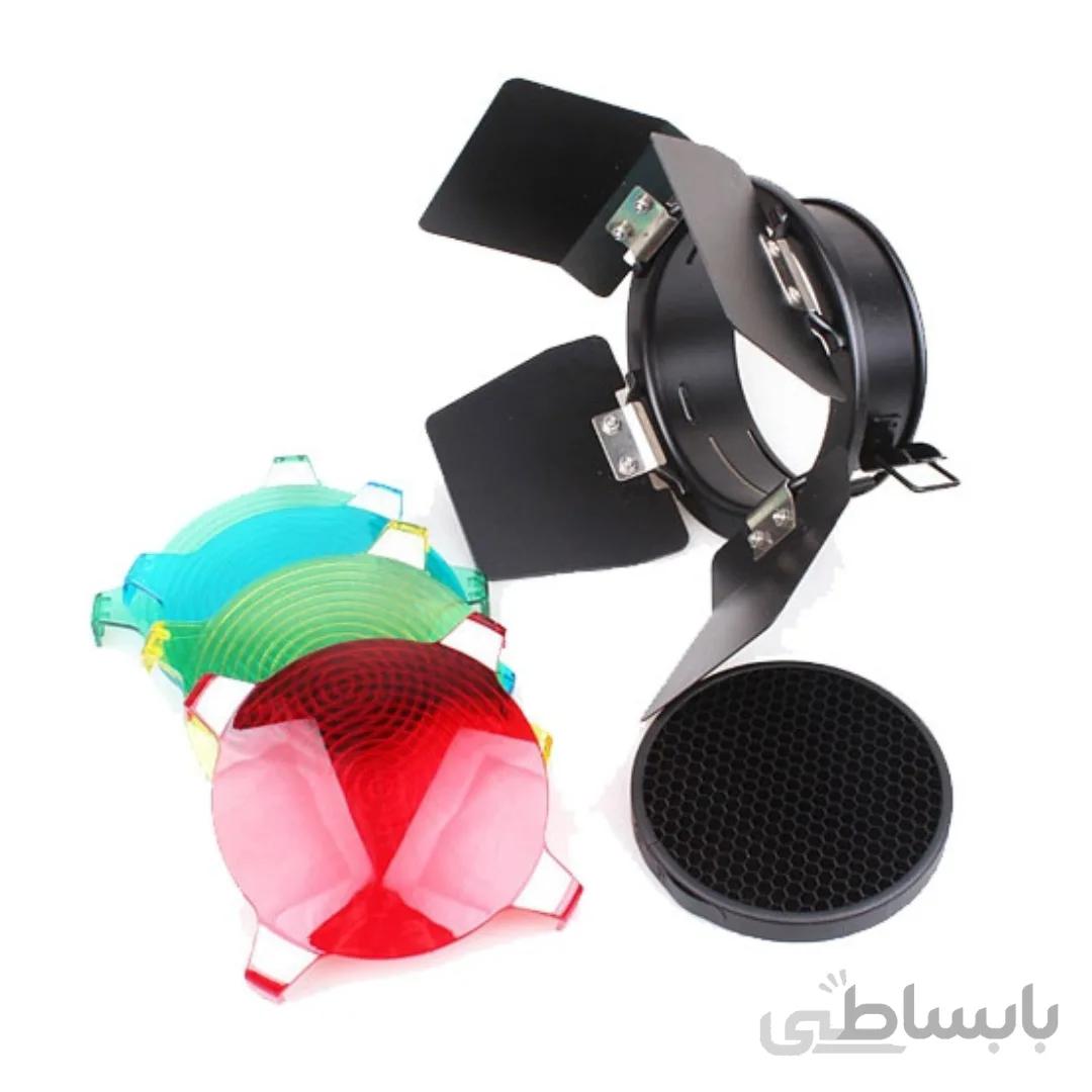 شیدر و فیلتر با دهانه ۹۶ میلیمتری BARNDOOR SET