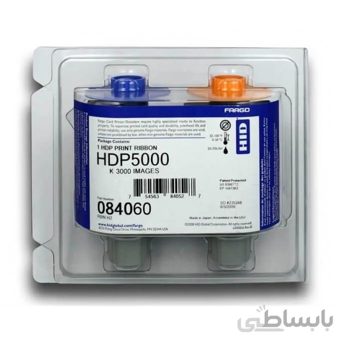 ریبون مشکی پرینتر فارگو HDP 5000 مدل 84060 طرح