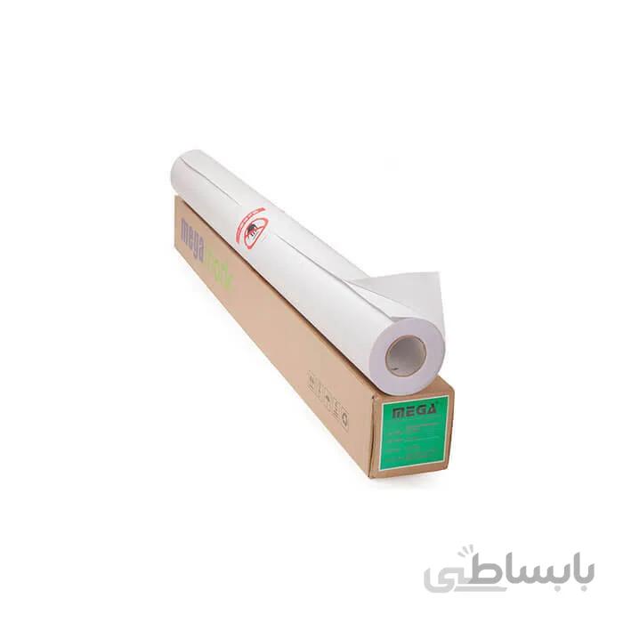 رول وینیل 100 میکرون اکوسالونت مات پشت سفید عرض 152 Mega