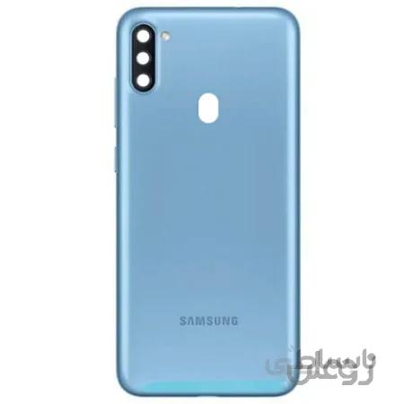 درب پشت گوشی سامسونگ SAMSUNG A11 / A115 اورجینال آبی قرمز سفید مشکی