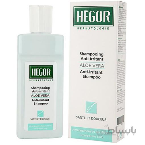 شامپو تسکین دهنده و ضد خارش آلوئه ورا HEGOR ا HEGOR ALOE VERA Shampoo Anti Irritant