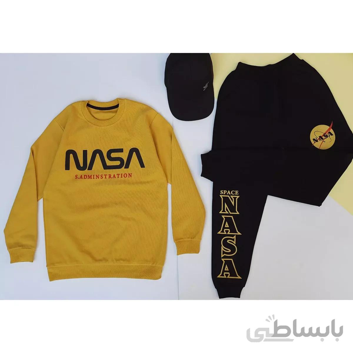 ست بلوز شلوار پاییزه پسرانه سایز 55 60 65 خردلی یشمی زرشکی یشمی / 55