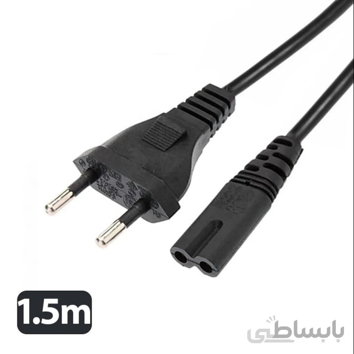 کابل برق دو پین 1ونیم متری EFFORT