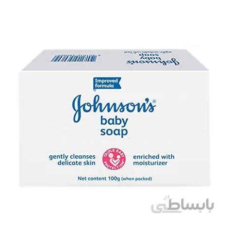 صابون بچه جانسون Johnson مدل baby soap وزن (100gr)
