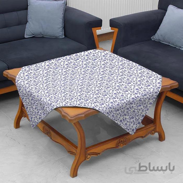 رومیزی طرح گل گلی رنگارشاپ مدل RM99072