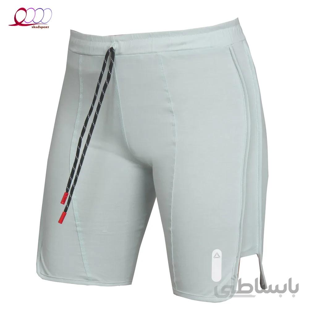 شورتک نخی ورزشی طرح ریبوک کد1071