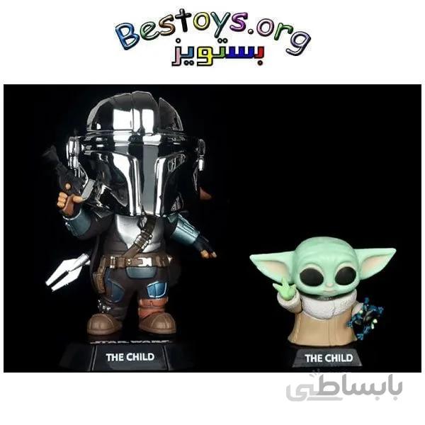 فیگور مدل Mandalorian And The Child بسته دو عددی