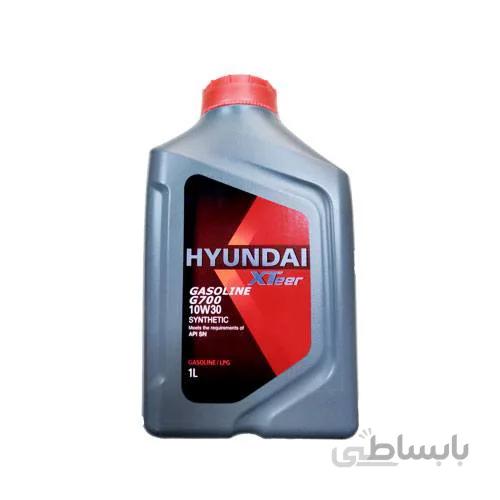 روغن موتور خودرو هیوندای اکستیر مدل 10W-30 ظرفیت 1 لیتر