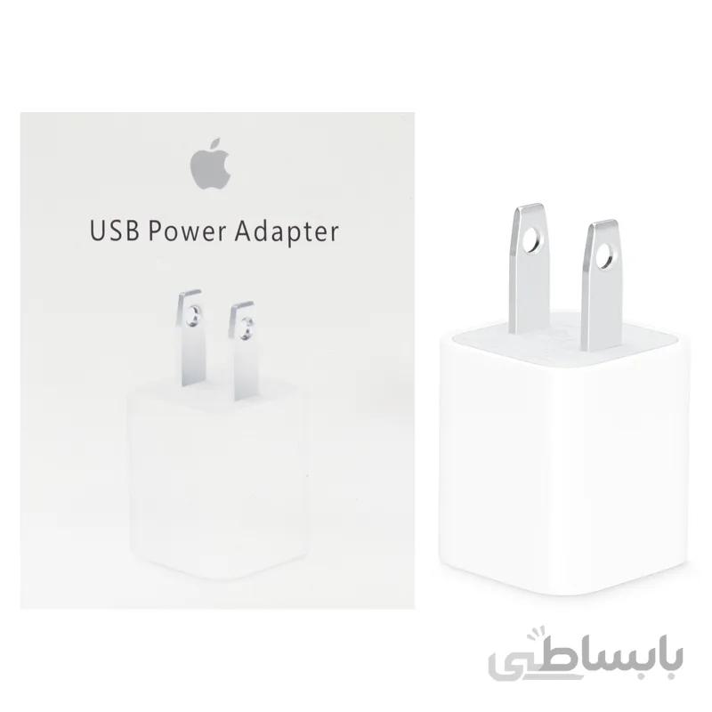 کلگی شارژ iPhone 7 5W پک دار