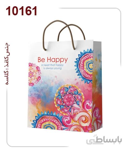 ساکدستی فانتزی با کاغذ گلاسه کد10161