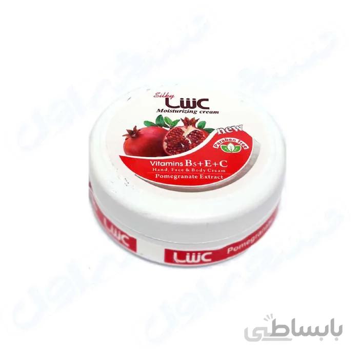 کرم مرطوب کننده با عصاره انار عش