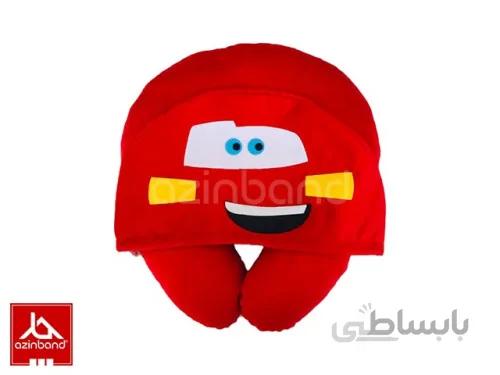 بالش طبی فانتزی گردنی مکوئین کلاه دار ا بالش طبی فانتزی گردنی مکوئین کلاه دار با پارچه مخملی