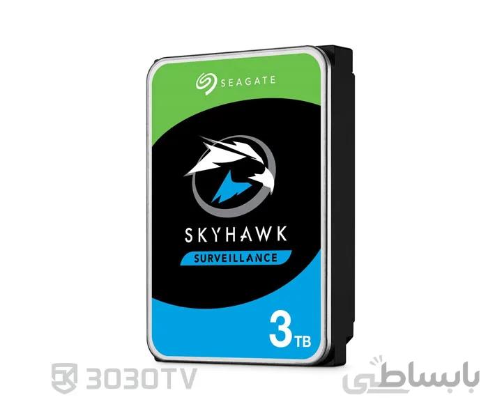 هارددیسک اینترنال HDD ظرفیت 3 ترابایت سیگیت SkyHawk مدل ST3000VX009