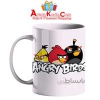 لیوان طرح angry birds کد 221