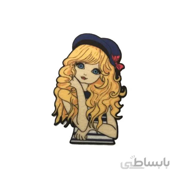 اتیکت کارتونی دخترانه کد 10945