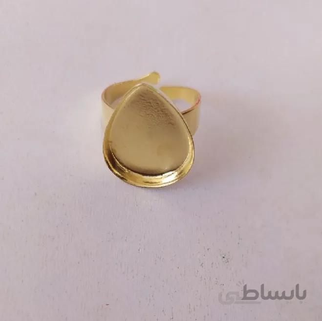 انگشتر طرح اشک